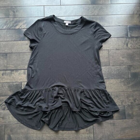 Anthropologie Peplum Tunic Tee - Picture 1 of 2
